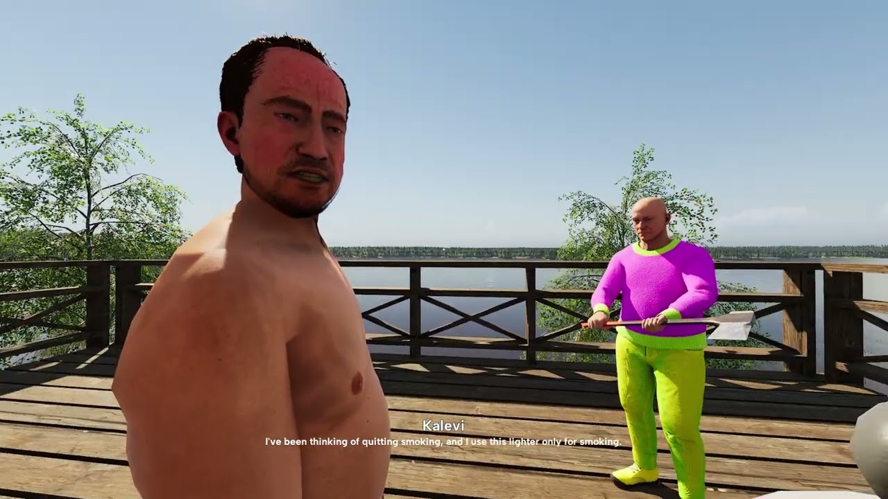 Vi Leker Med Korven i Finnish Cottage Simulator #4