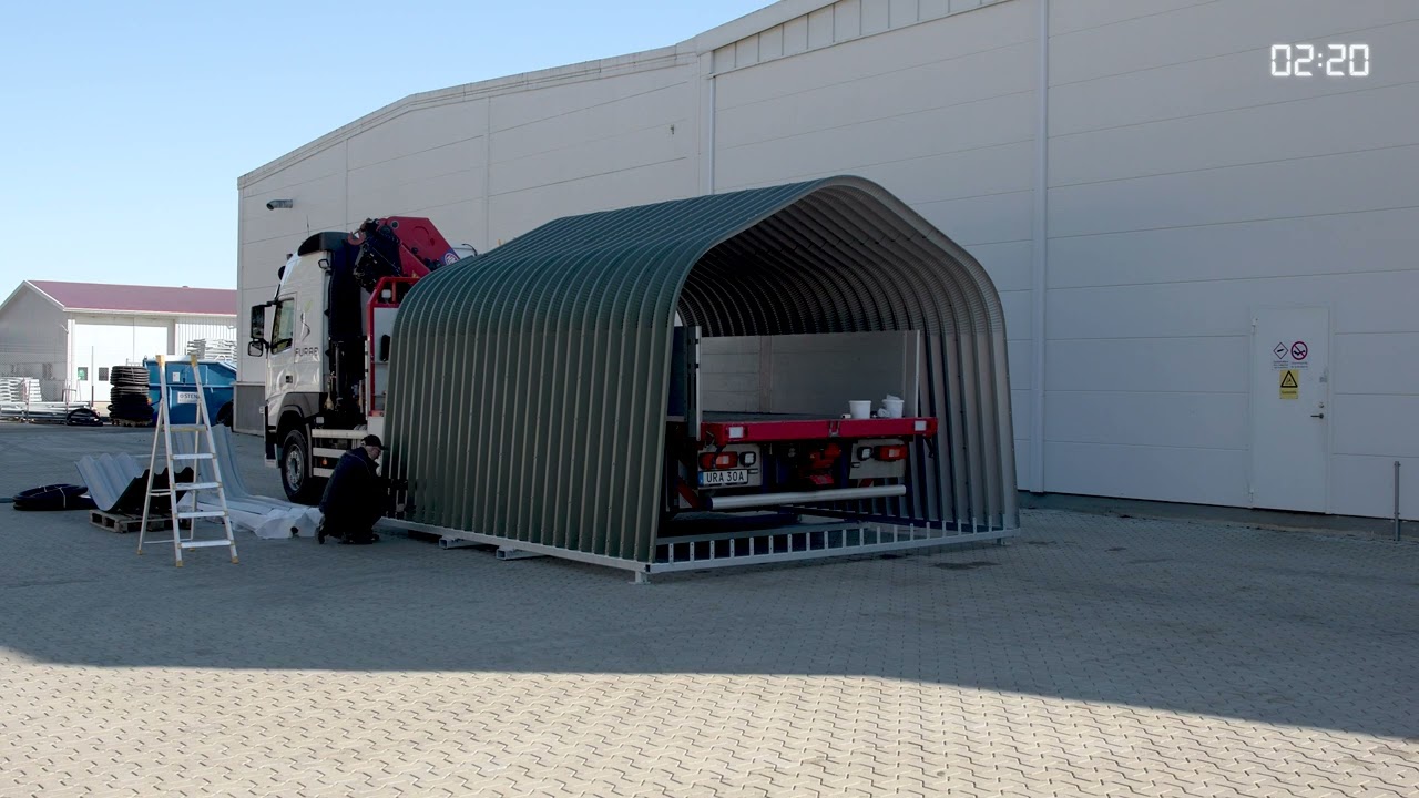 Monteringsvideo Båghall