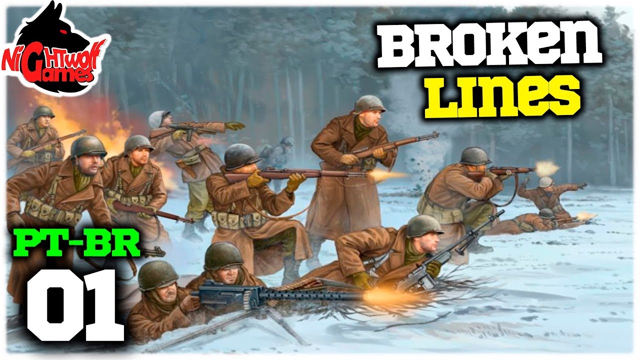 Broken Lines #01 - XCOM na Segunda Guerra Mundial - Gameplay em Portugu&ecirc;s PT-BR