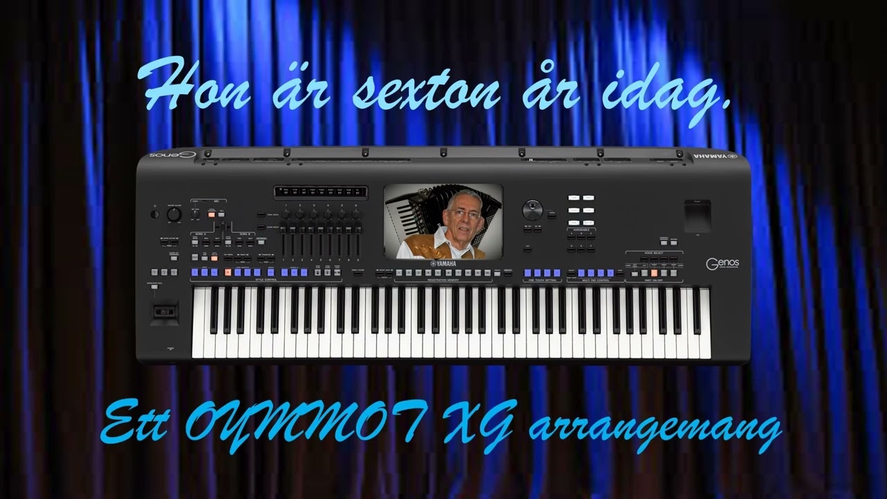 Hon är sexton år idag