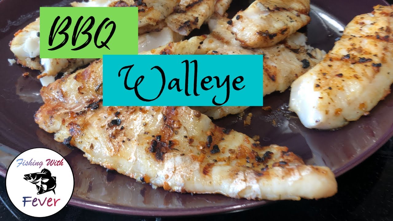 BBQ Walleye. How to grill walleye on the bbq.