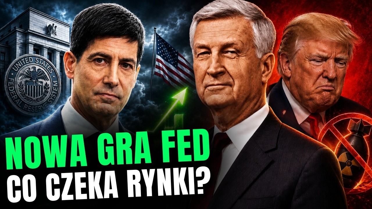 Koniec przewidywalnego FED! Nadchodzi era niepewności | Rynki z Piotrem Kuczyńskim