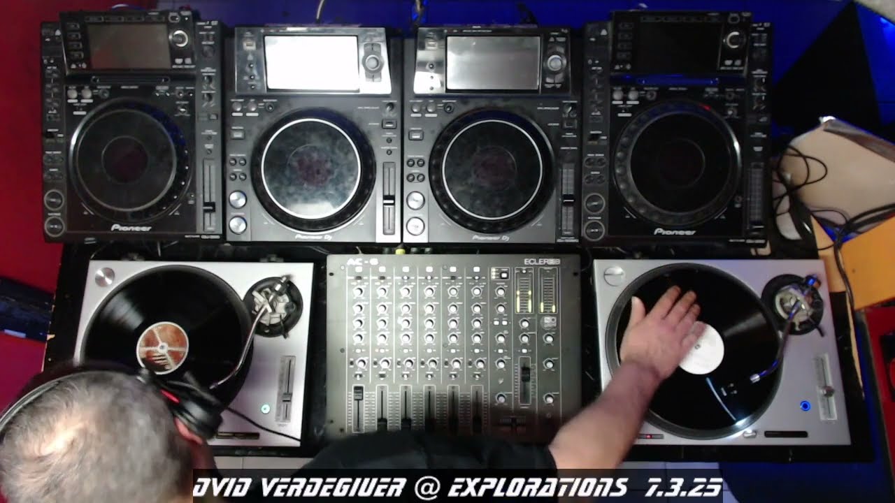 DAVID VERDEGUER (Explorations set) @ SQUARE ONE Podcast 005 (7.3.25.) KILLING TIME Ruzafa.