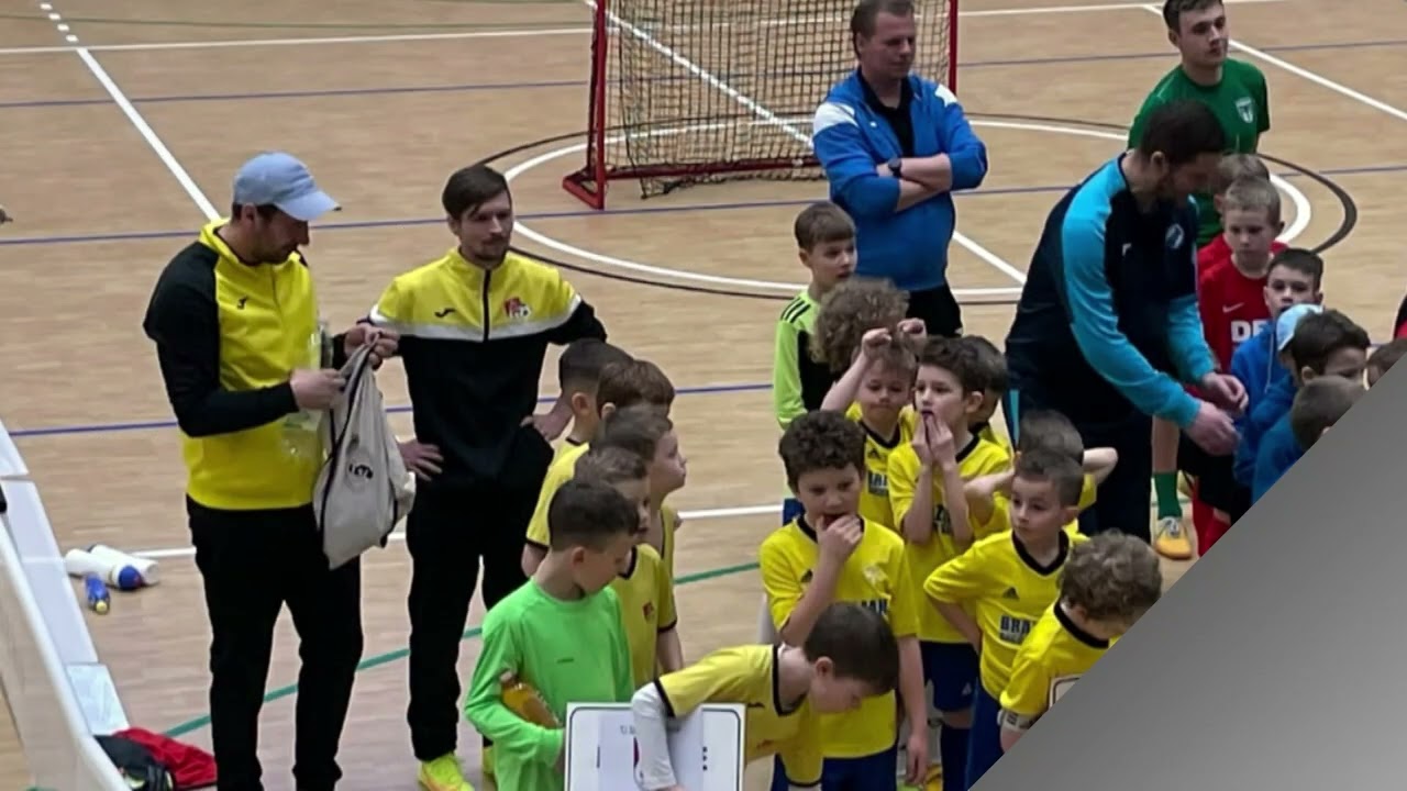 Sedlnice - Výhra na fotbalovém turnaji dětí 10.3.2024 - fotogalerie
