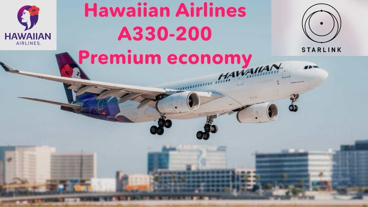 Hawaiian airlines a330 premium economy