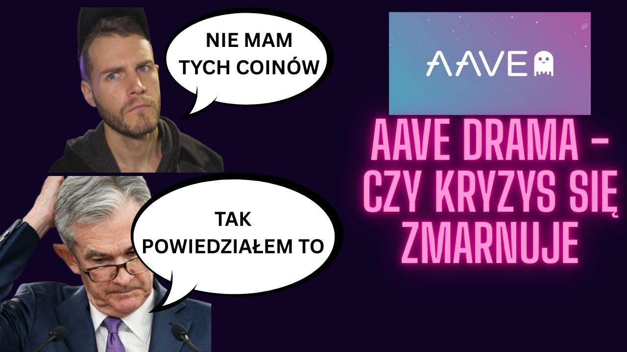 AAVE - ALEX BECKER - POWEL - CZY SZYKUJE SIĘ MEGA FUD ? CZY SZYKUJE SIĘ BIDA CZY FUD ?