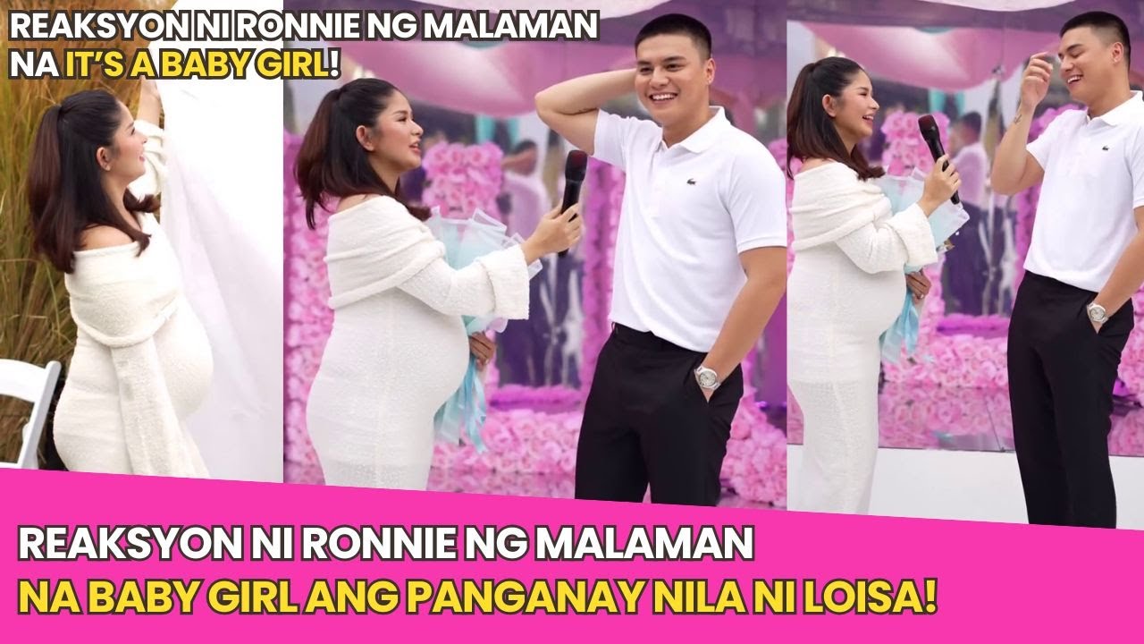 REAKSYON ni Ronnie Alonte nang MALAMANG BABY GIRL ang PANGANAY na ANAK nila ni Loisa Andalio