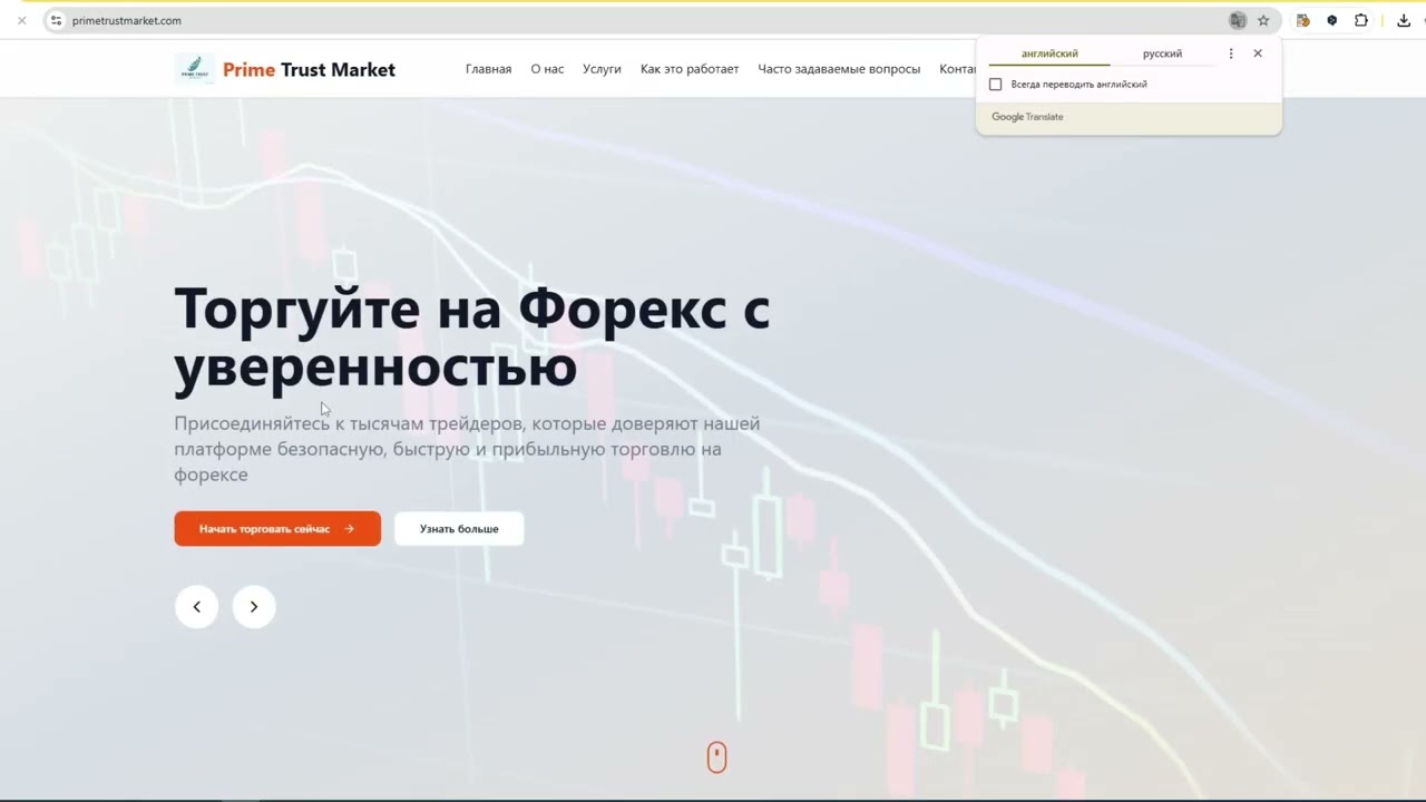 Prime Trust Markets - обзор сомнительной платформы, отзывы