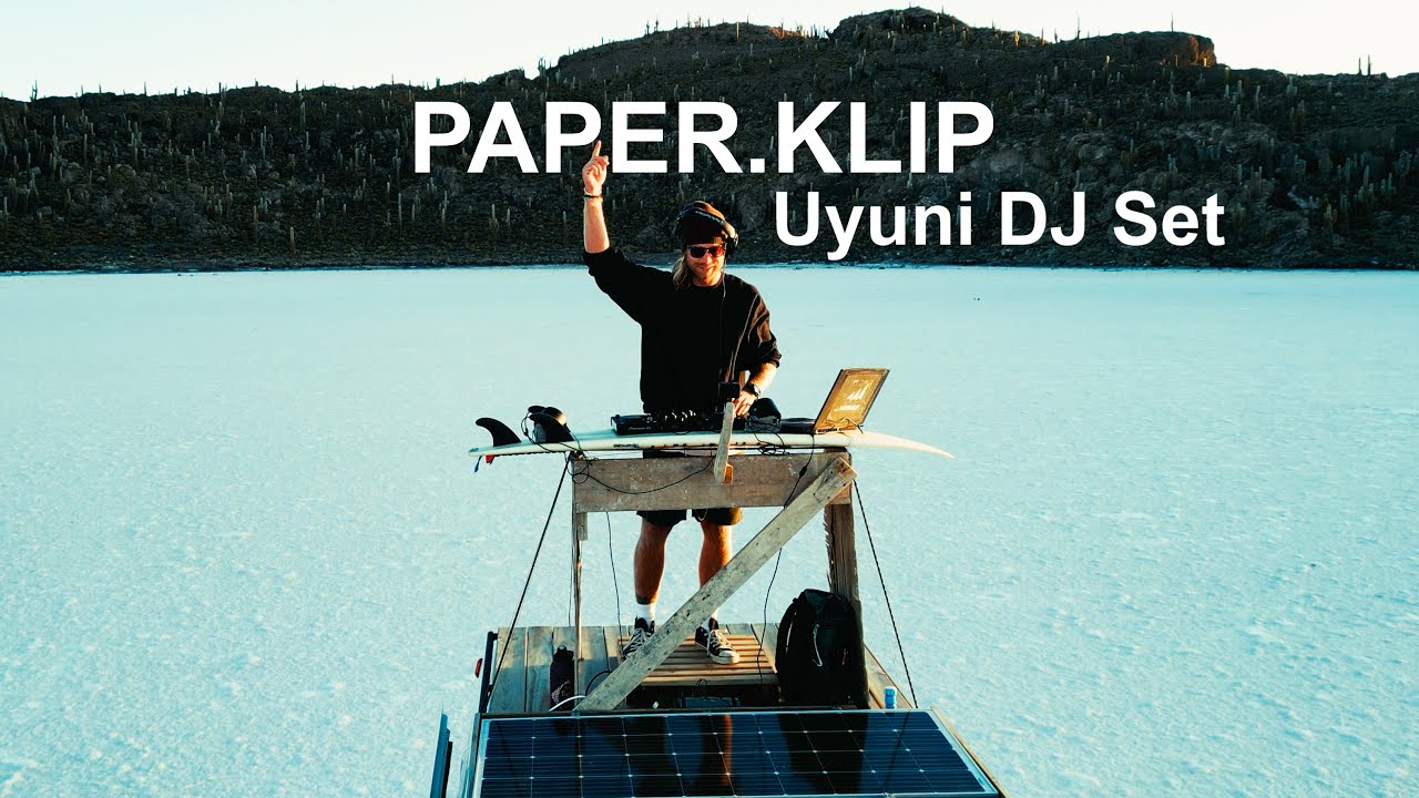 DJ Set in the World's Largest Salt Flat | PAPER.KLIP - Uyuni