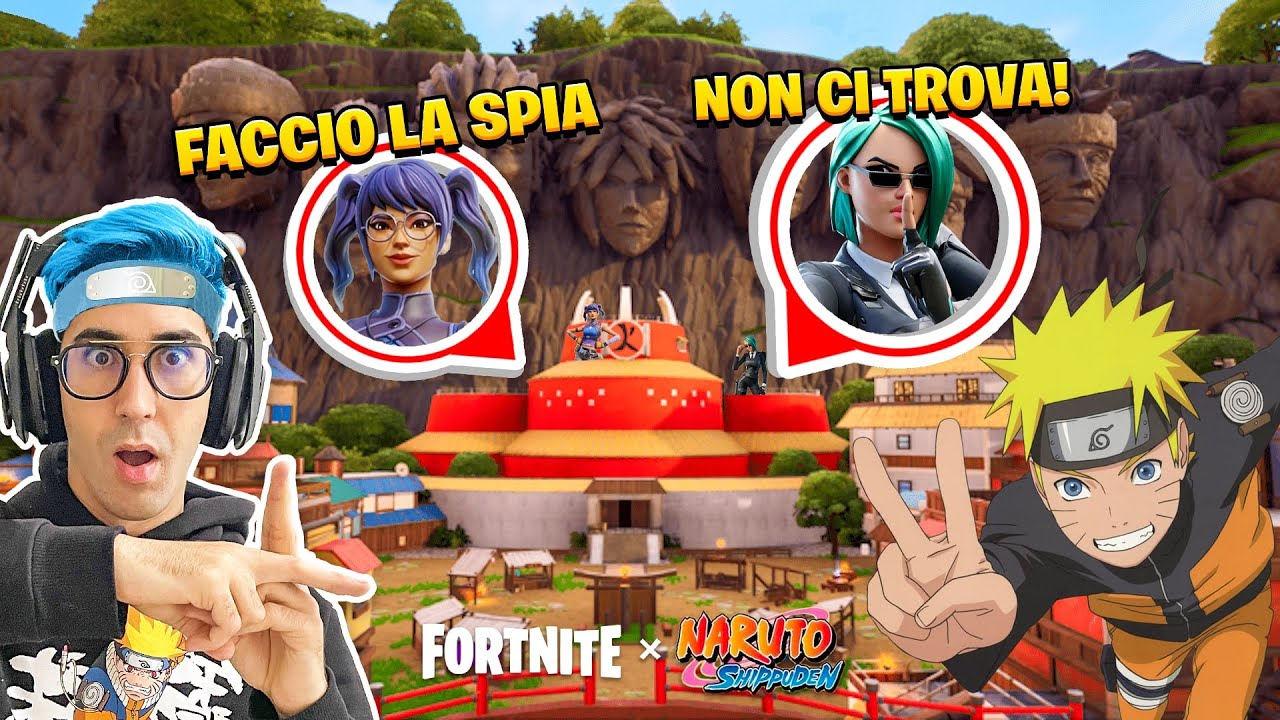 LI SCOPRO BARARE dal REPLAY nel NASCONDINO di NARUTO su FORTNITE (BANNATI A VITA)