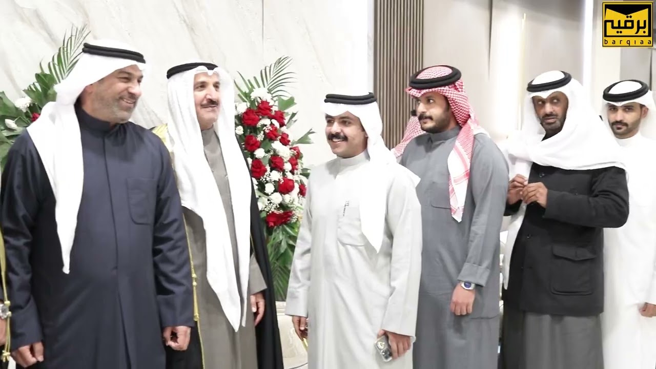افراح ال شرفان   حفل زفاف فالح براك العجمي   برقيه للانتاج الفني