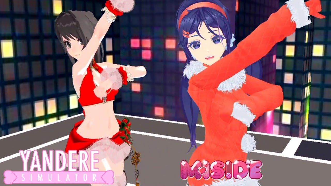 [ MMD Christmas Special ] "Yandere Simulator x Miside MMD"  September - Earth Wind And Fire
