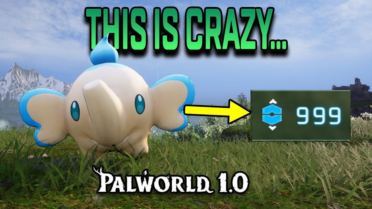 Этот новый трюк в Palworld 1.0 позволит быстро фармить опыт и сферы Палов