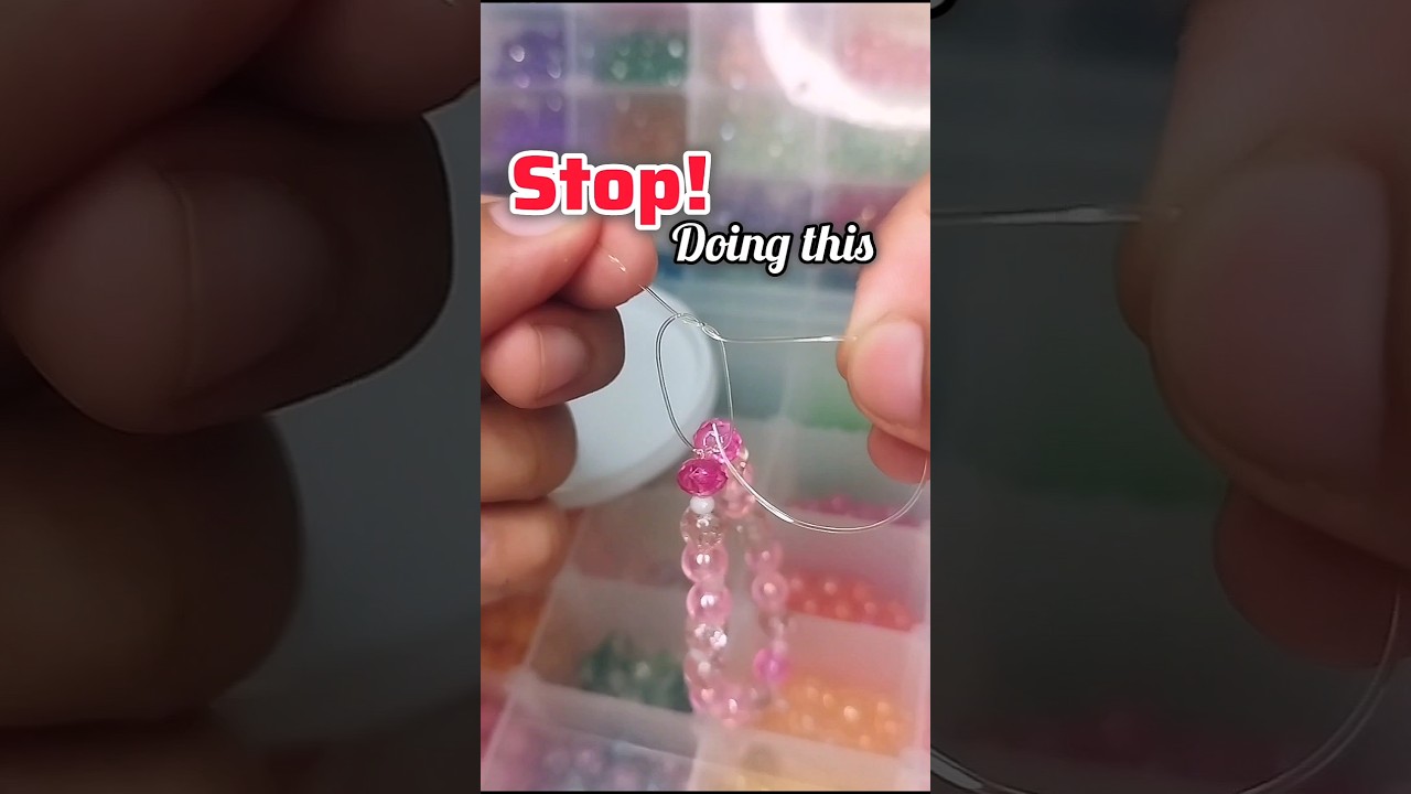 This Bead Knot Trick Will Change Your Life (Wish You Knew Earlier!) 😲