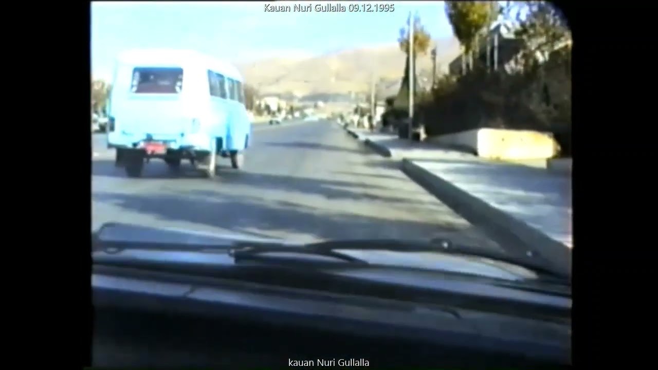 سلێمانی شەقامی توی مەلیک پێشنیوەڕۆی رۆژی 09.12.1995  slemani tui malik