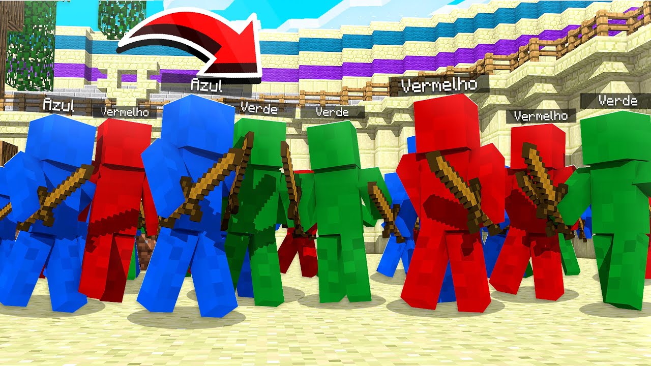 Minecraft: CRIEI UM EXÉRCITO DE SOLDADINHOS DE ARGILA! ‹ PAULINHU ›
