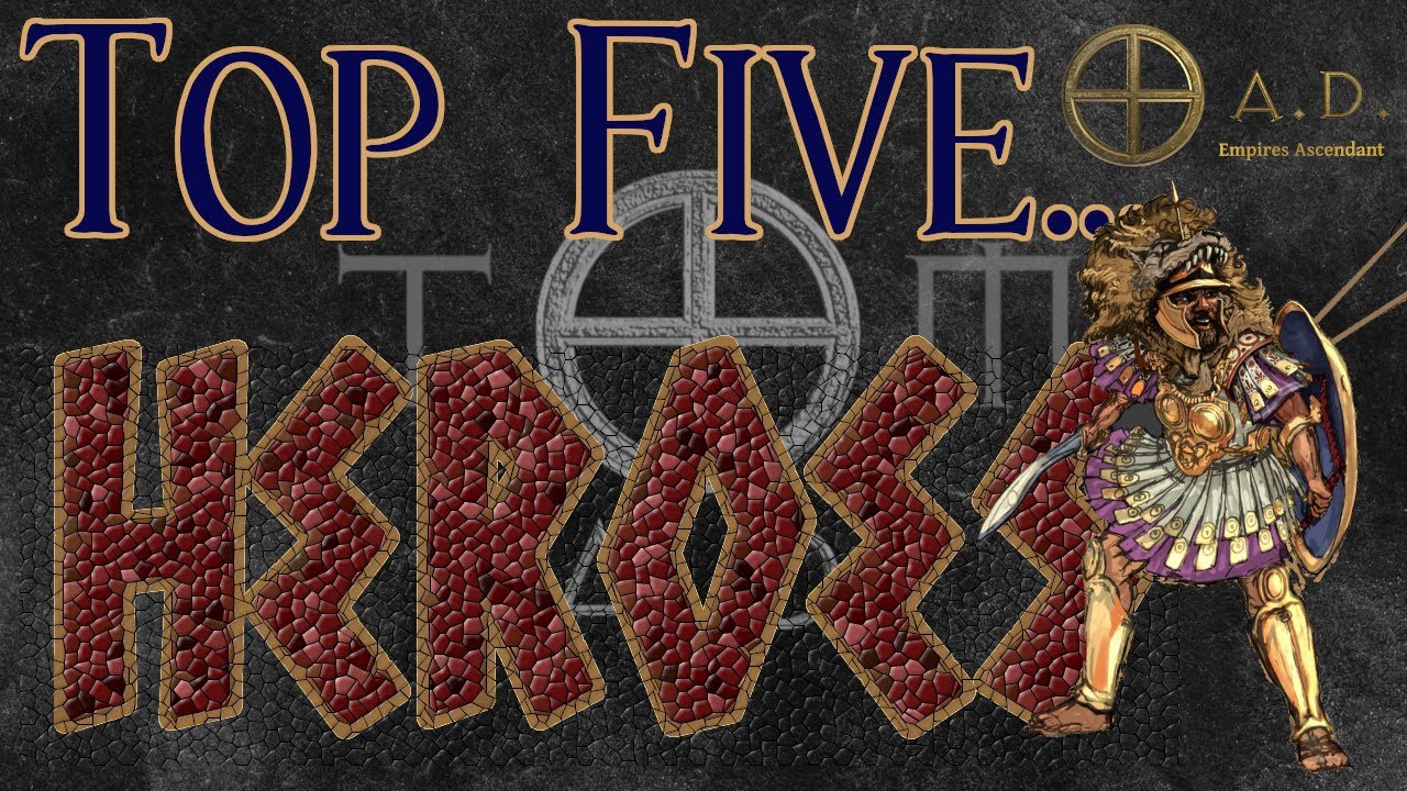0AD TF02 - Top Five Heroes in 0AD