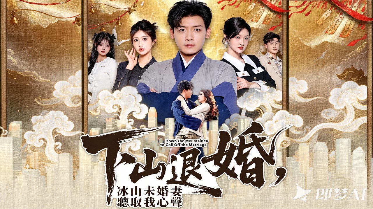 下山退婚，冰山未婚妻聽取我心聲|暗帝李源想退婚，總裁林清柔卻能聽見他的心裡話。#flickreels