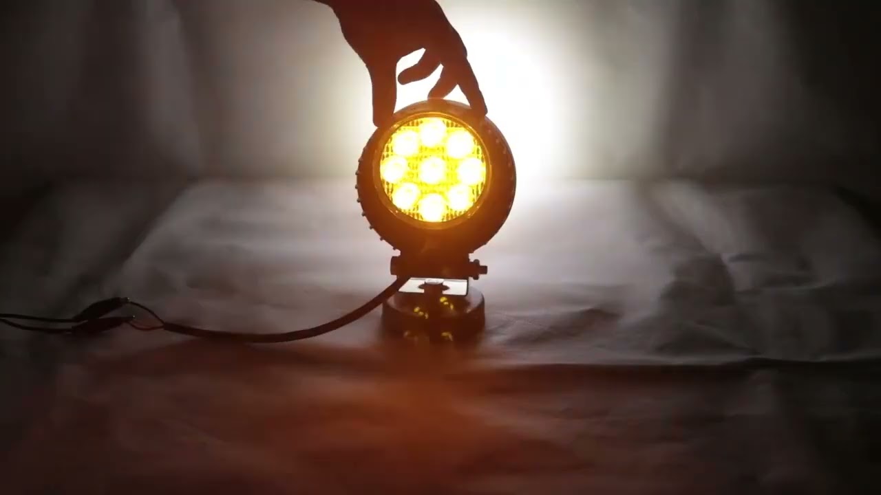 Multi Color LED Autos Lamp Off Road  LED Driving Light Double Side Emitting Working LED Lights