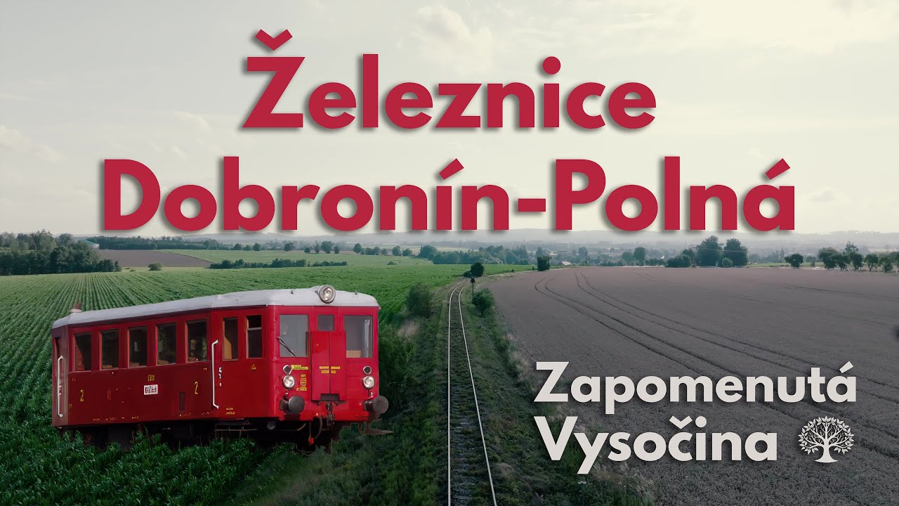 Železniční sen 🚂 Vysočiny: Od parních vozů k válečným vlakům | Trať Dobronín - Polná
