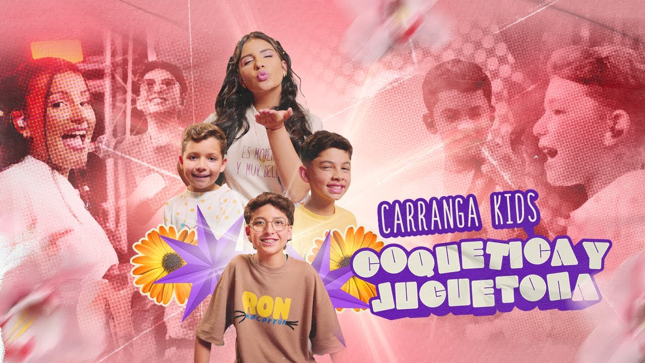 Coquetica y Juguetona - Respuesta a Coqueta - Carranga Kids (Official Lyric Video)