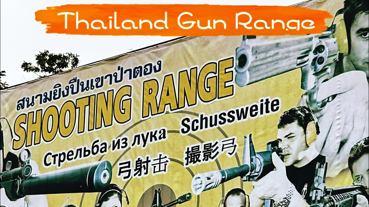 Shooting in Thailand 🇹🇭 … my Phuket Gun Range day 🔫🫤