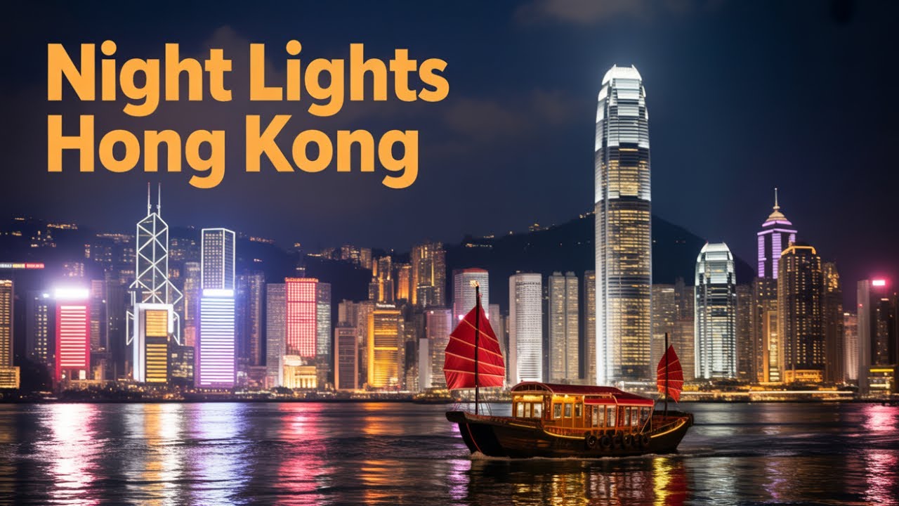 Shenzhen to Hong Kong Visa Guide + Victoria Harbour Light Show! 🇭🇰✨
