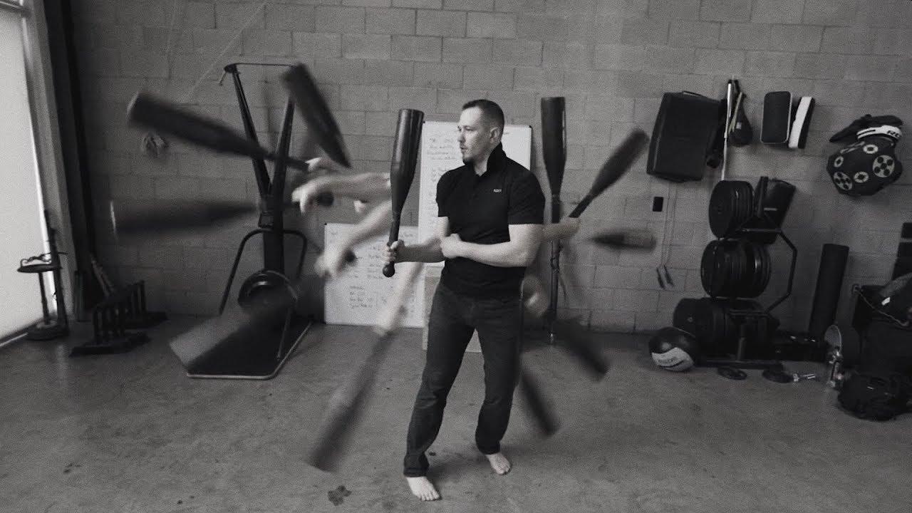 Heavy Club Exercises - Single Arm Outside Circle