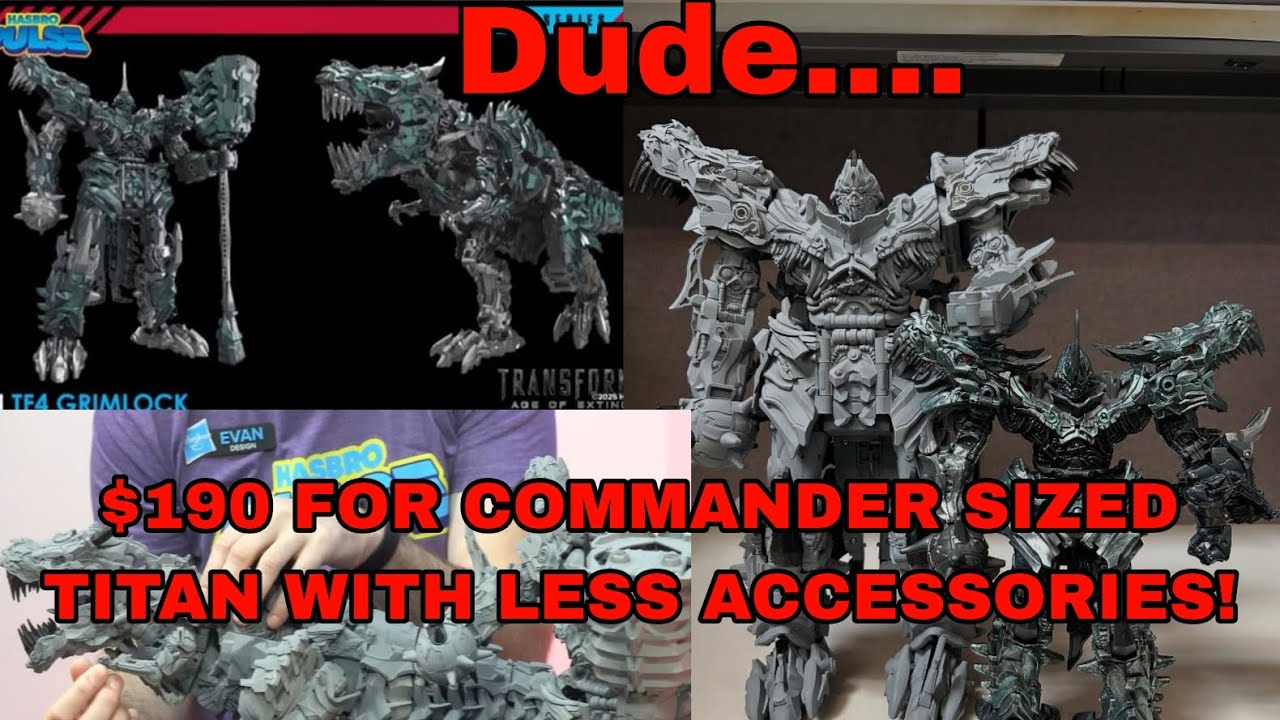 ПОВЫШЕНИЕ ЦЕН! Маленький Titan Studio Series AOE Grimlock стоит 190 долларов! HASBRO В ТРАХЕ!!!