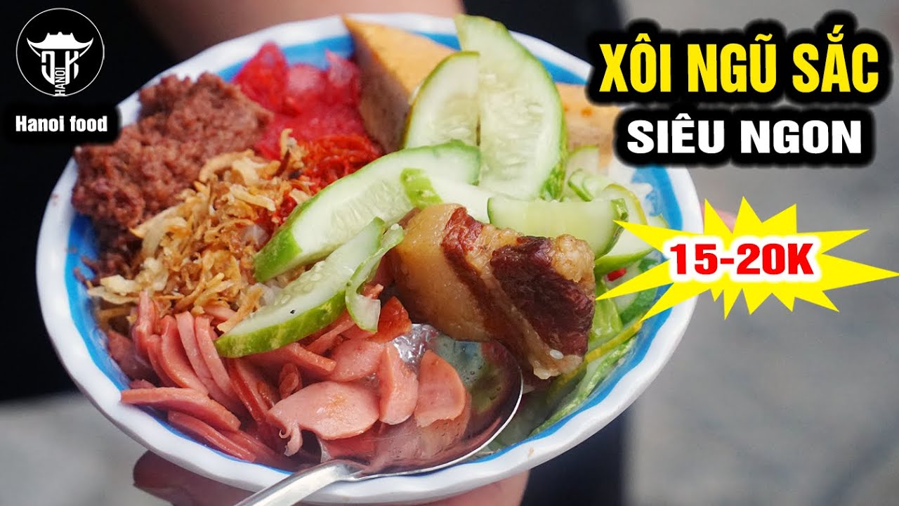 Xôi Thập Cẩm Vỉa Hè Đỉnh Cao Ngon – Bổ - Rẻ Quận Đống Đa
