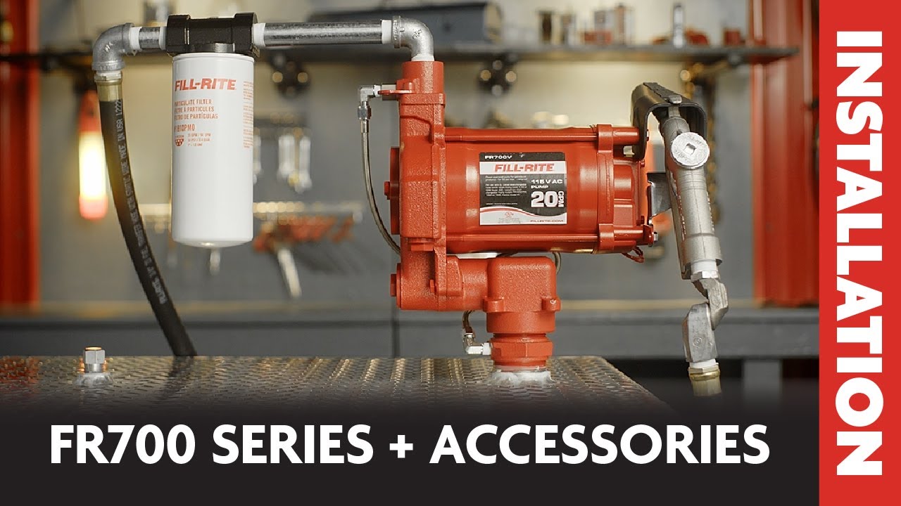 Fill-Rite Fuel Transfer Accessories Installation
