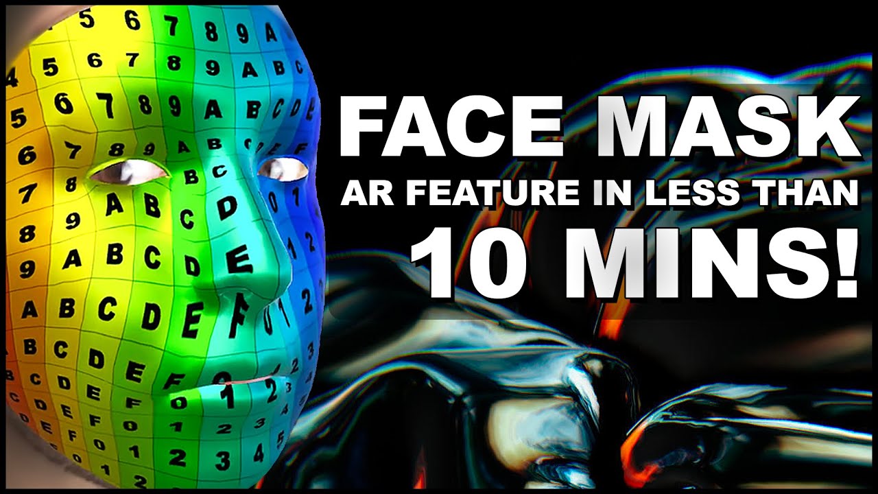 (HOW TO CREATE A FACE MASK IN LESS 10 MINUTES) - Unity AR Foundation in Unity 2019.3 !