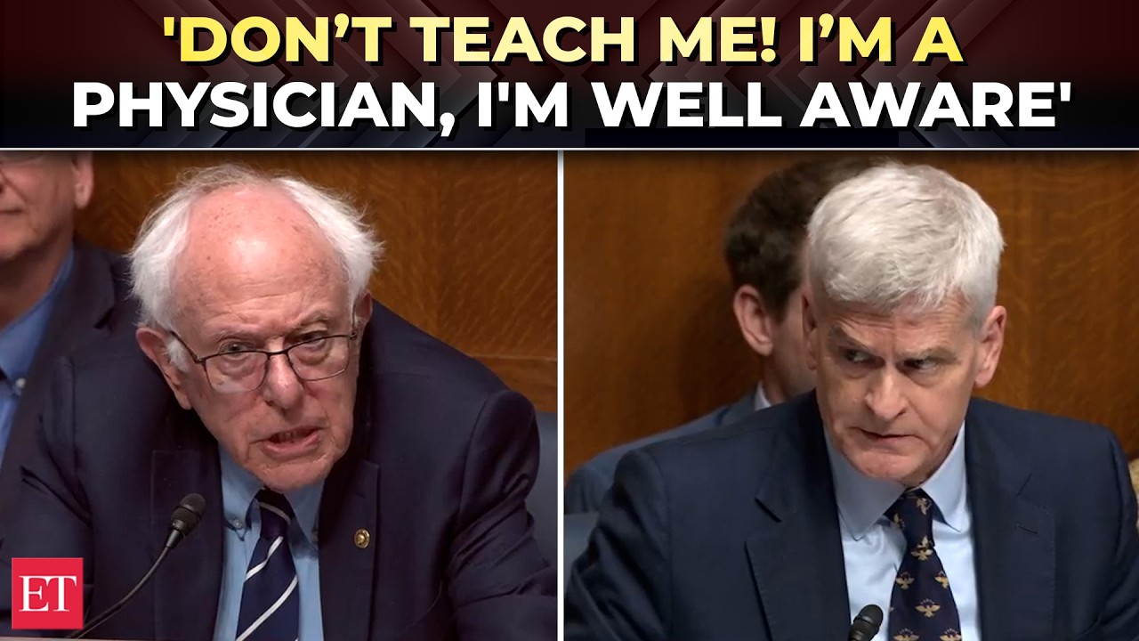 &lsquo;Hey, what you just did is INAPPROPRIATE&hellip;': Sen Cassidy VS Sanders EXPLODES in fiery abortion clash