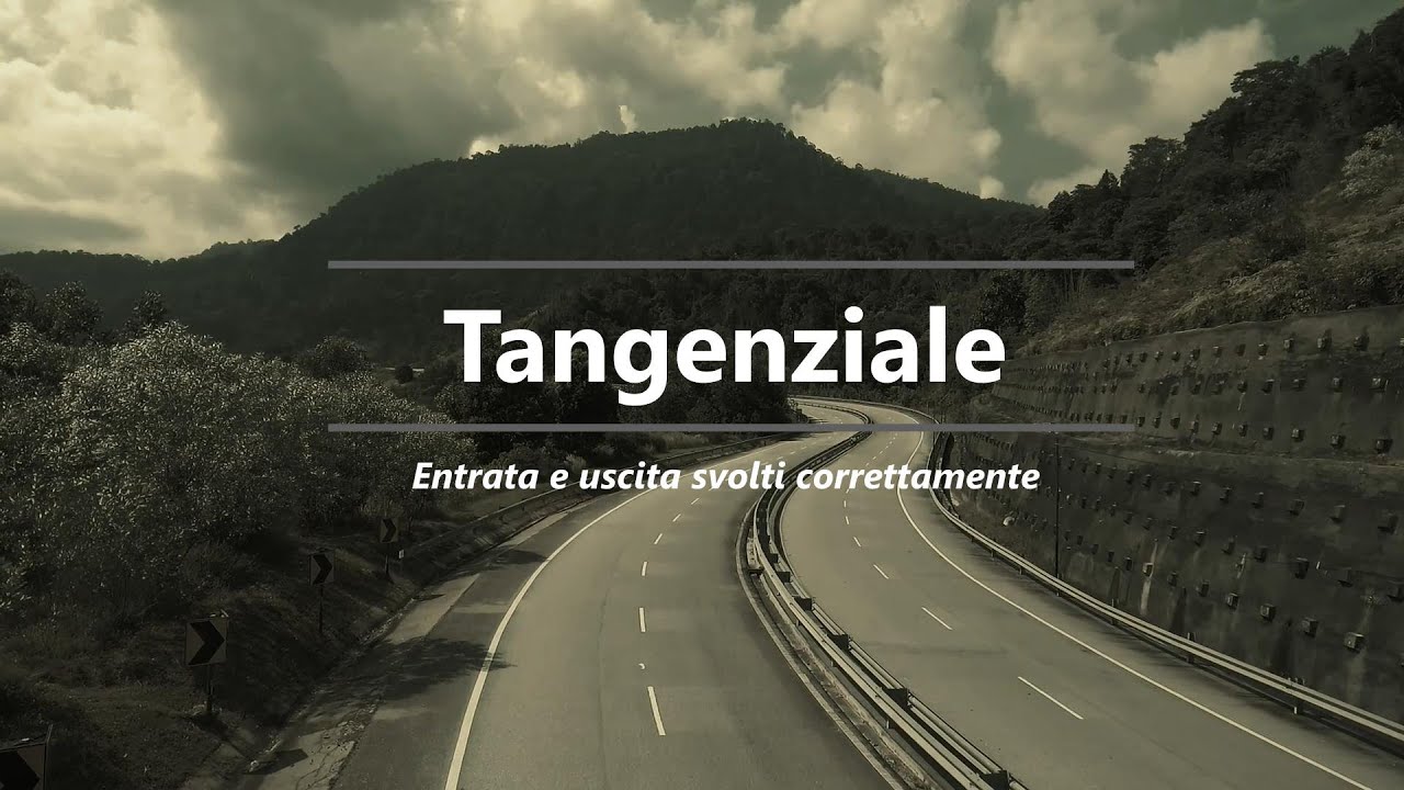 Entrata/uscita in tangenziale