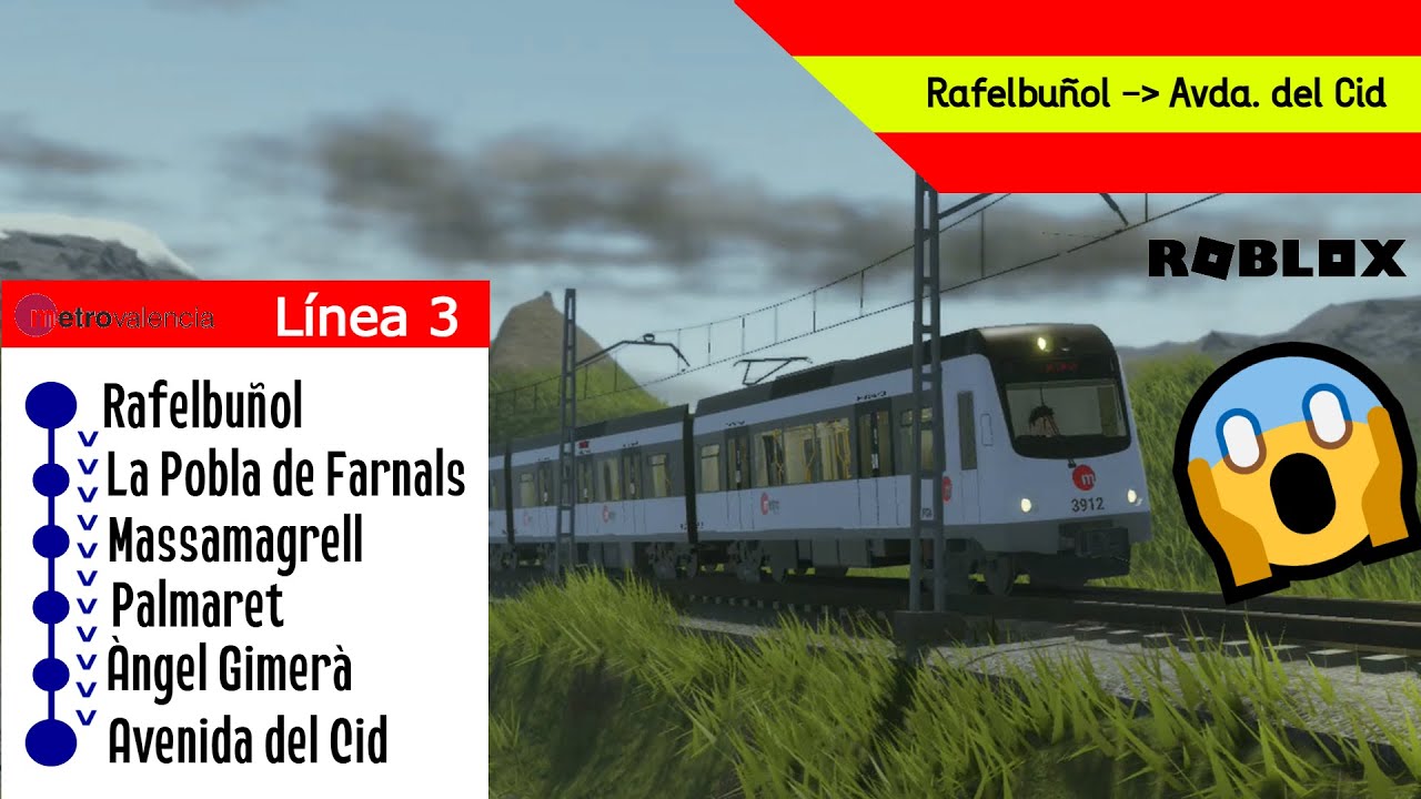 METRO de VALENCIA en ROBLOX