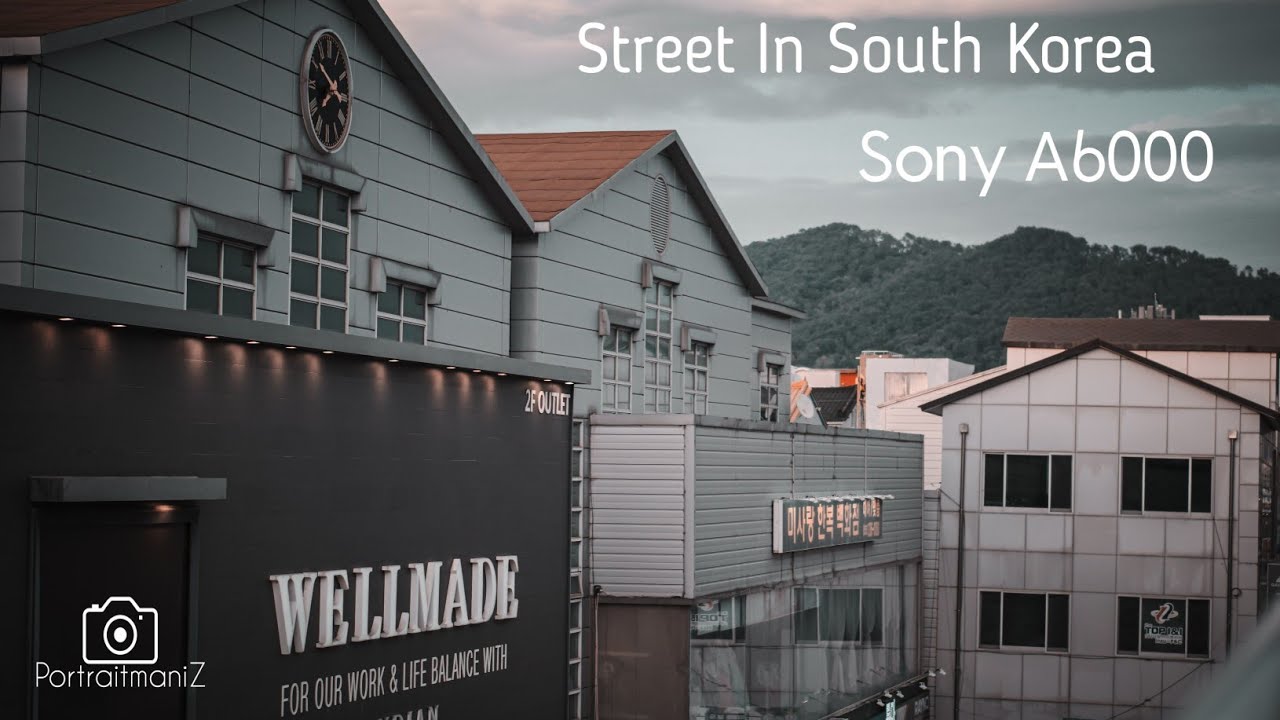Jalan jalan di Korea | Contoh Cinematic Video Sony A6000