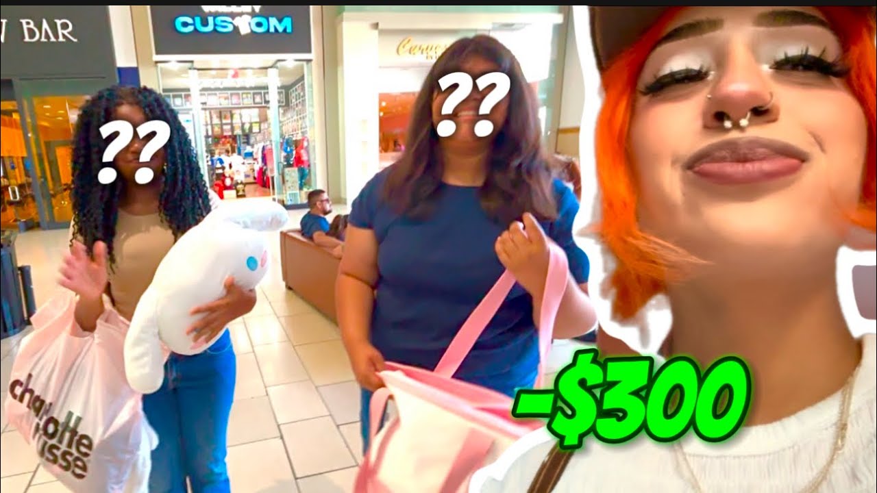 SURPRISING A RANDOM FAN WITH A SHOPPING SPREE