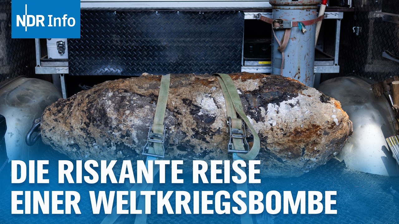 Bomben aus dem Zweiten Weltkrieg: Die riskante Arbeit hinter jeder Entsch&auml;rfung | NDR Info
