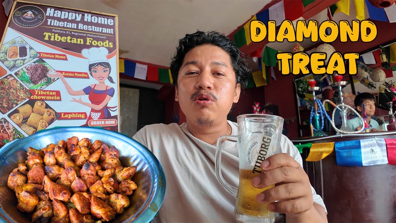 Guest | Chicken Diamond beer Party and Tibetan momo