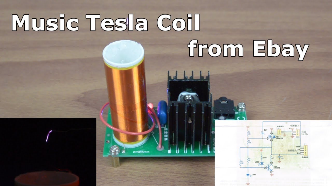 Music Tesla Coil from Ebay (deutsch)