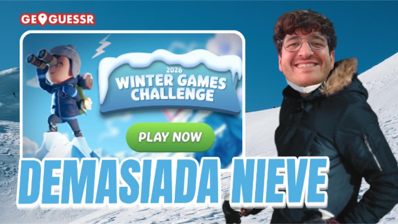 Me Perdí en Lugares con NIEVE ❄️ | GeoGuessr WINTER GAMES