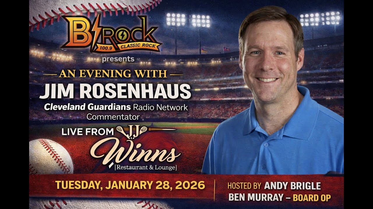 An Evening with Jim Rosenhaus live from JJ Winn's 1-28-26 with host Andy Brigle