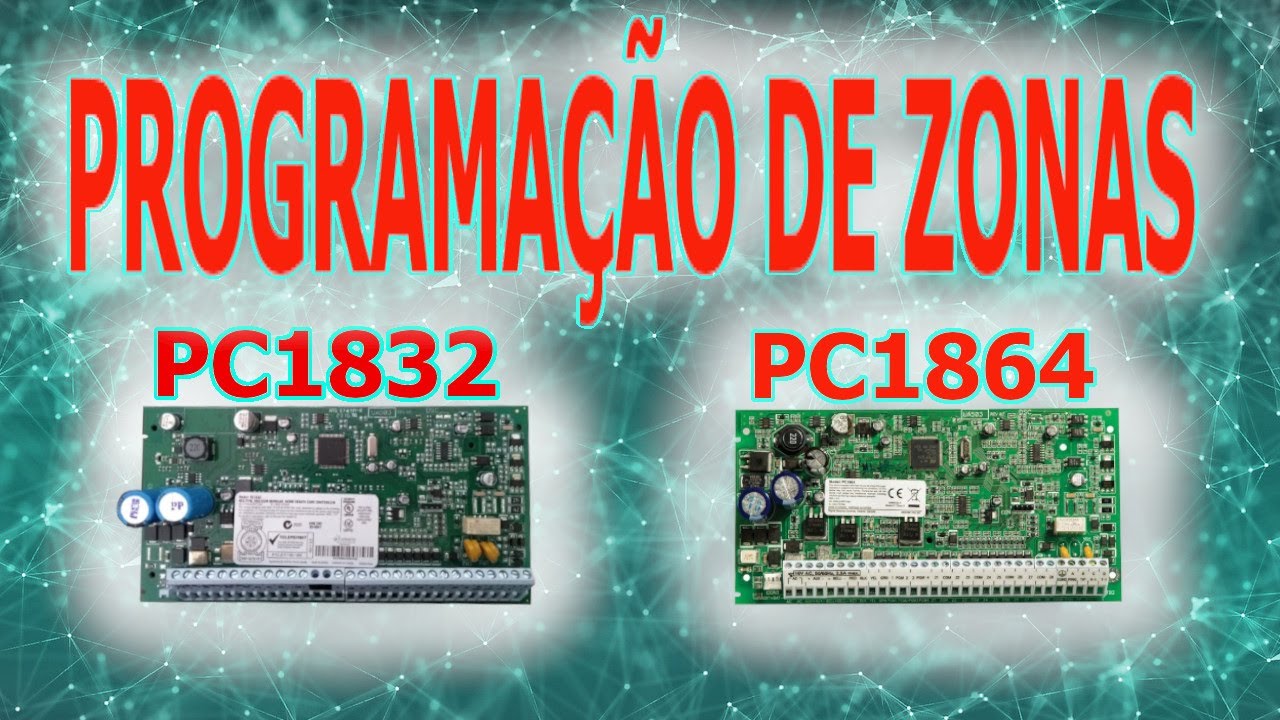 Como Programar Zonas na PC1832 e na PC1864 da DISC 🔊😱