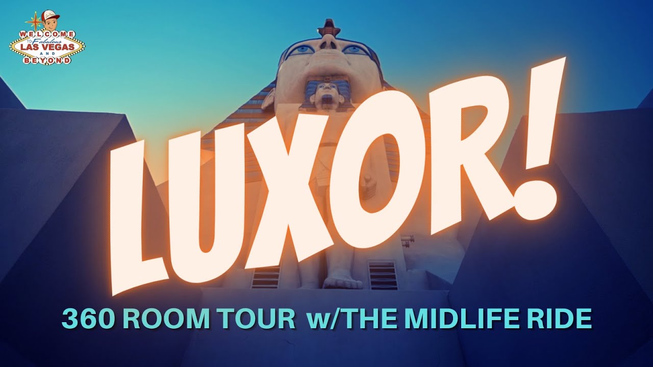 THE LUXOR HOTEL ROOM TOUR IN 360 | LAS VEGAS
