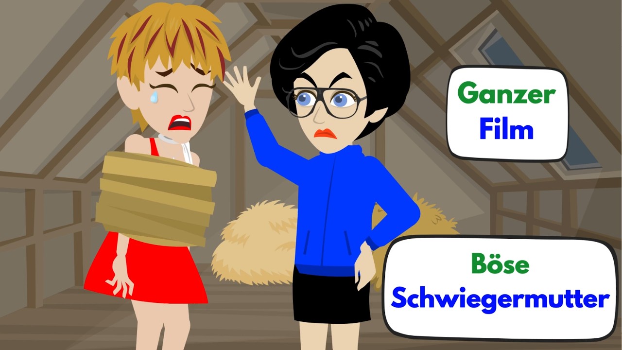 Ich und meine b&ouml;se Schwiegermutter &ndash; Ganzer Film | Deutsch lernen mit Geschichten