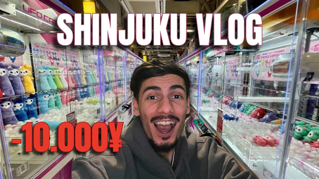 TOKIO macht mich ARM 💴😱🇯🇵 Die Automaten sind zu krass 🕹️| Japan VLOG 