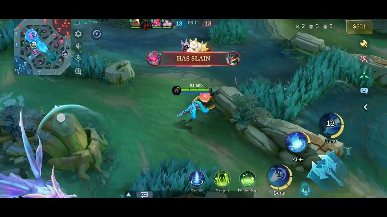 Epic Long Match in Mobile Legends | Intense MOBA Gameplay | Adix Gaming