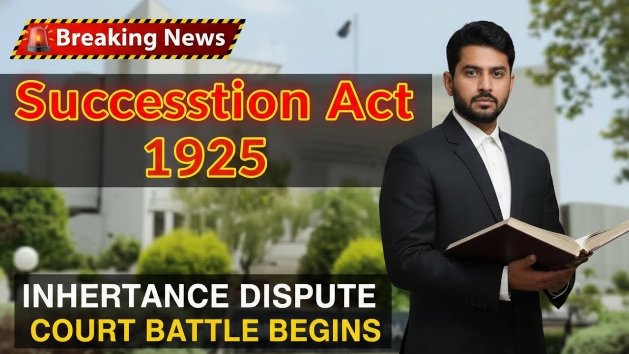 THE SUCCESSION ACT 1925 Explained in 7 Minutes | Inheritance Laws of Pakistan | Pakistan Law Review