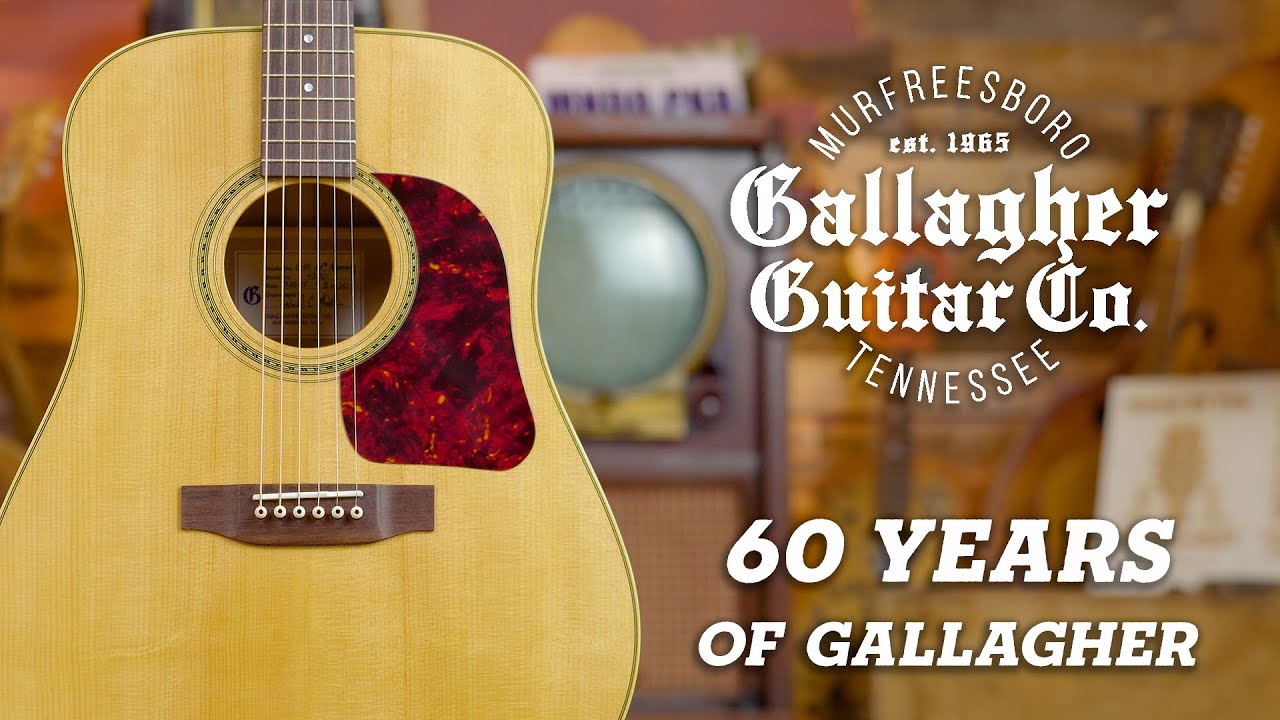 Celebrating 60 Years! – Gallagher G-50 60th Anniversary Acoustic Guitar Review