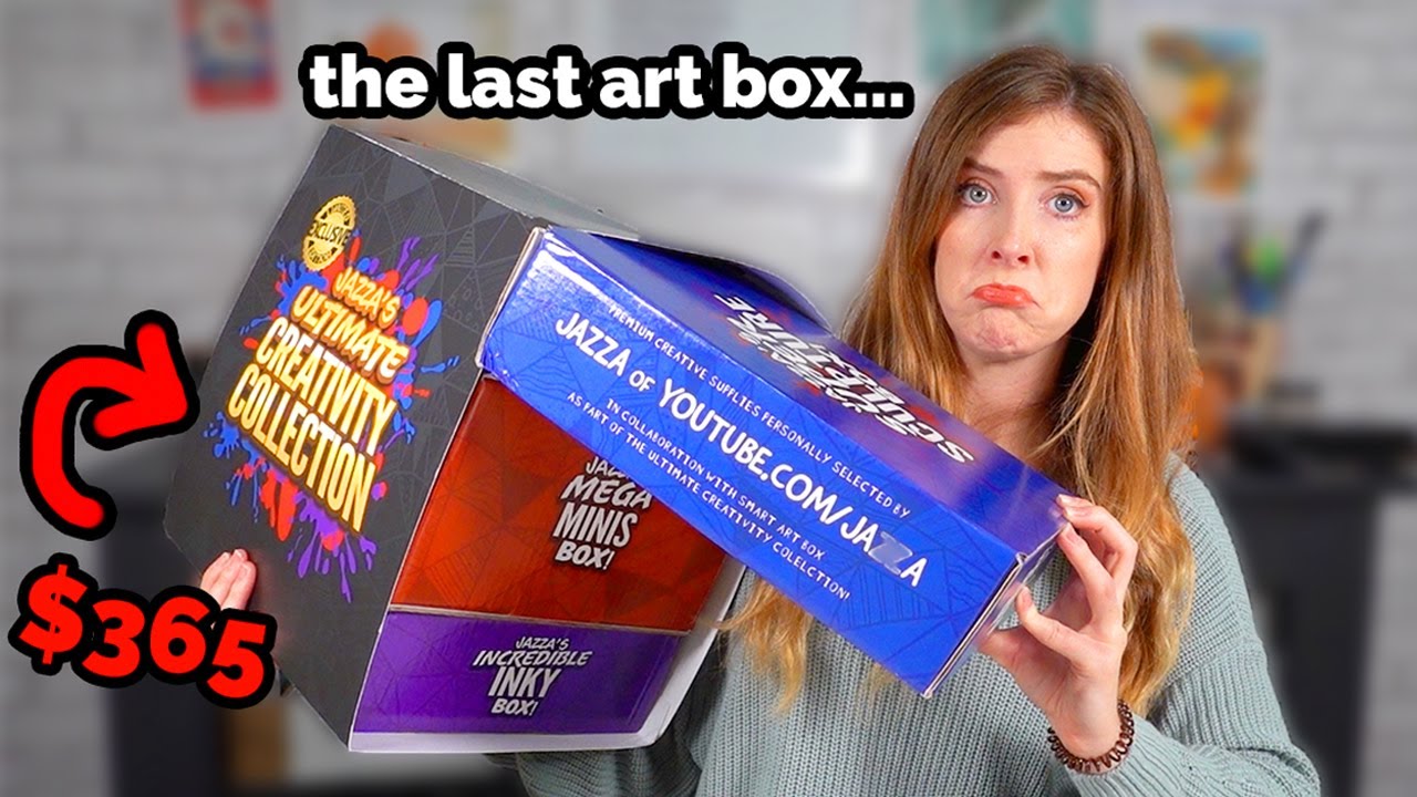 Opening My LAST Art Box...